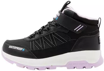 Skechers S-Lights: Sola Glow - Ombre Deluxe (303714) schwarz/lavendel