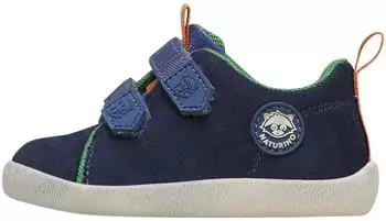 Naturino Sneakers in Faux Leather and Fabric grün