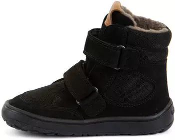 Froddo BAREFOOT TEX WINTER Barefoot Shoe Velcro Boot schwarz