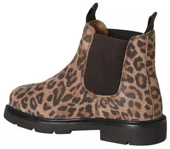Vertbaudet Leather Boots Girls beige
