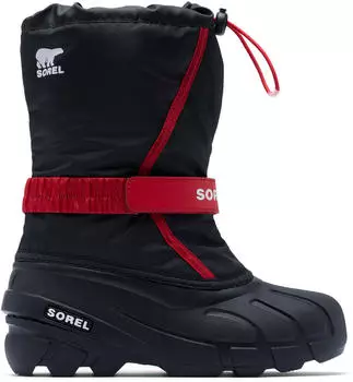 Sorel Flurry Kids (2176732) black/bright red
