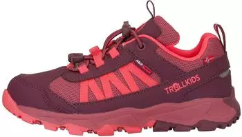 Trollkids Tronfjell Hiker Low Kids (475) deep ruby/frozen berry pink