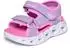 Skechers Heart Lights Sandals Sandal with Velcro Closure lavendel/rosa