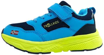 Trollkids Haugesund pool blue/dark indigo/spring leaf