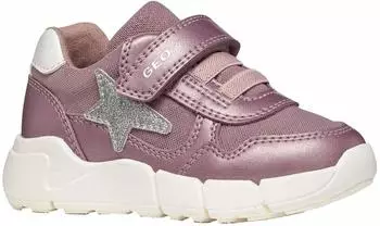 Geox B Flexyper Mini Girl dk pink/silver