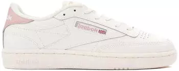Reebok Classic Club C Sneaker (for Juniors) chalk/chalk/smokey rose