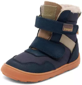 Bisgaard Barefoot Timo Tex Snow Boot navy