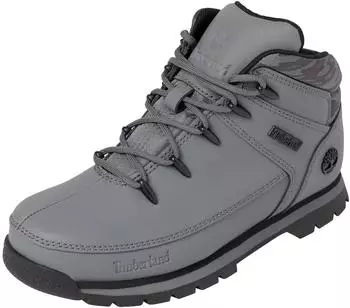 Timberland Euro Sprint Mid Lace Boot Lace-Up Boots (for Juniors) light grey mesh w mdgry