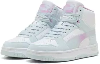 Puma Rebound Slam Mid Faded Glow Jr aqua glow/mauve glow/puma white