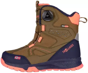 Trollkids Kids Kirkenes Winter Boots gr&uuml;n