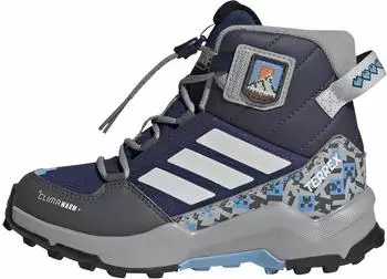 Adidas Terrex AX4R Mid Rain.Rdy Hiking Kids dark blue/grey one/mgh solid grey