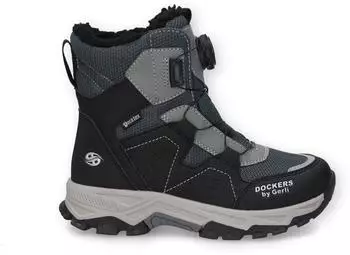Dockers by Gerli Boot Faux Leather Snowboots schwarz/grau