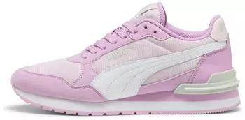 Puma St Runner v3 Mesh Jr (385510) powder pink/white/cr&eacute;me de mint/mauve glow green