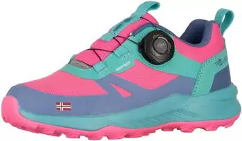 Trollkids Kids Trollfjord Hiker Low XT pink