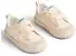 Wheat Bobbie Sneaker barely apricot flowers