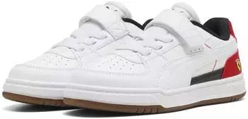 Puma Scuderia Ferrari Caven III Sneakers Kinder wei&szlig;