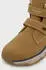 Dockers by Gerli Winterboots Klettboots Winterstiefelette mit Warmfutter TEX-Ausstattung gelb