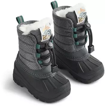 Wheat Aleex Stiefel dark reflective map