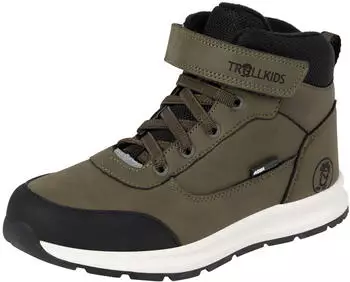 Trollkids KIDS STAVANGER MID CUT XT moss
