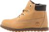 Timberland Pokey Pine Hook-and-Loop Boot 6-Inch Side Zip wheat
