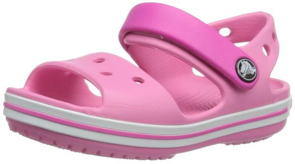 Crocs Crocband Sandal Kids (12856) pink lemonade/neon magenta