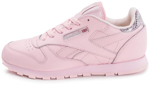 Reebok Classic Leather Metallic GS luster pink/silver metallic