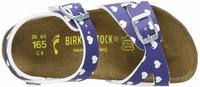 Birkenstock Rio Kids heart white/blue