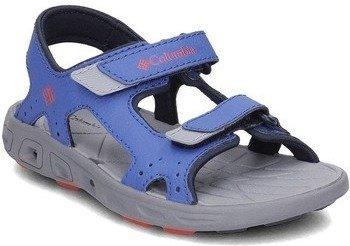 Columbia Youth Techsun Vent Sandal (1594631) stormy blue/mountain red