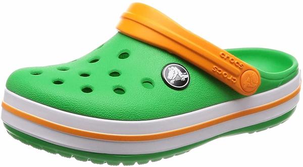 Crocs Kids Crocband (204537) grass green/white/blazing orange