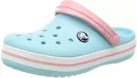 Pantoletten Crocs Crocband Clog K 207006 Blau Female