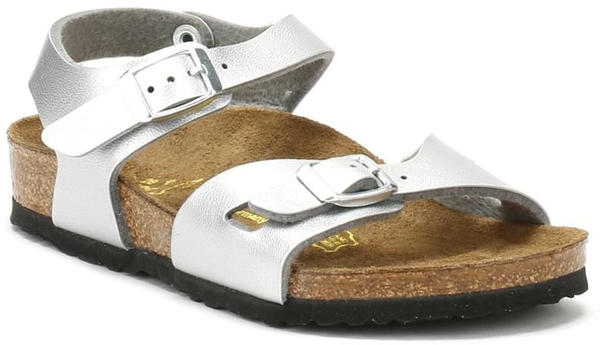 Birkenstock Rio Kids Birko-Flor Silber (Normal)