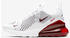 Nike Air Max 270 Kids white/challenge red/gym red/team red