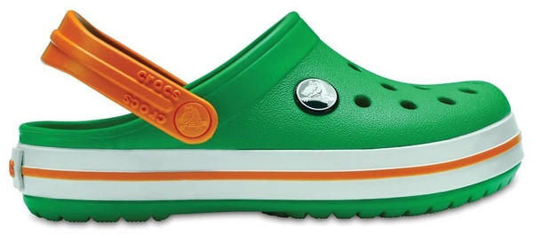Crocs Kids Crocband grass green/white/blazing orange