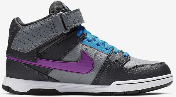 Nike Mogan Mid 2 Jr (645025) cool grey/blue lagoon/anthracite/vivid purple