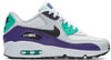 Nike Air Max 90 Leather GS white/black/hyper jade/court purple