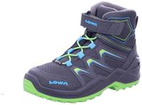 Lowa 640781, LOWA Kinder Leichtwanderschuhe "Maddox" graphit/limone