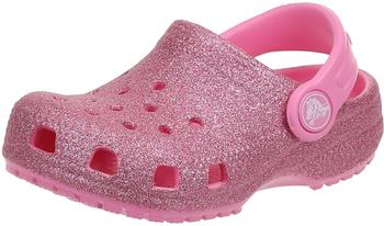 Crocs Kids Classic Glitter Clog pink lemonade