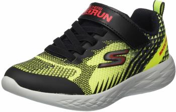Skechers Go Run 600 Baxtux (97858L) yellow/black mesh/black synthetic/red trim