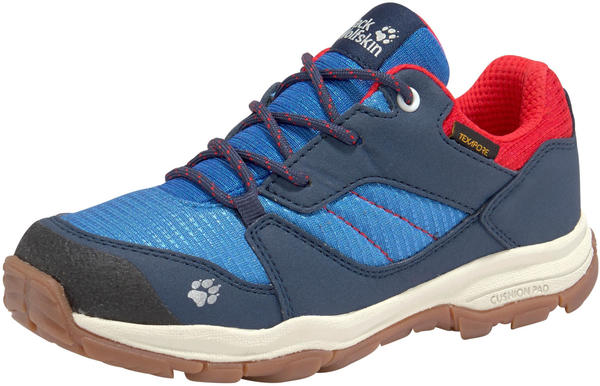 Jack Wolfskin Mountain Attack 3 Extended Version Texapore Low Kids (4036891) blue/red