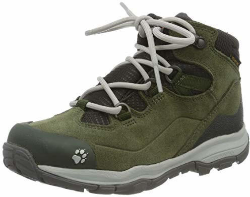 Jack Wolfskin Mountain Attack 3 Backlength Texapore Mid Kids (4036031) khaki/phantom