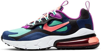 Nike Air Max 270 React Kids blue void/black/kinetic green/magic ember
