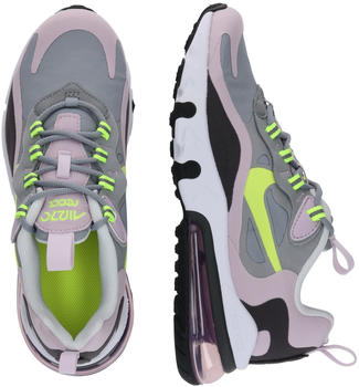 Nike Air Max 270 React Kids particle grey/iced lilac/off noir/lemon venom