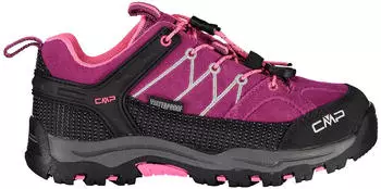 CMP Rigel Low WP Kids (3Q13244) berry/pink fluo