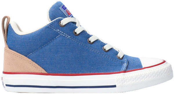 Converse Taylor AS Ollie Mid Kids blau/braun (667538C)