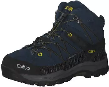 CMP Kids Rigel Mid WP (3Q12944) blue ink/yellow