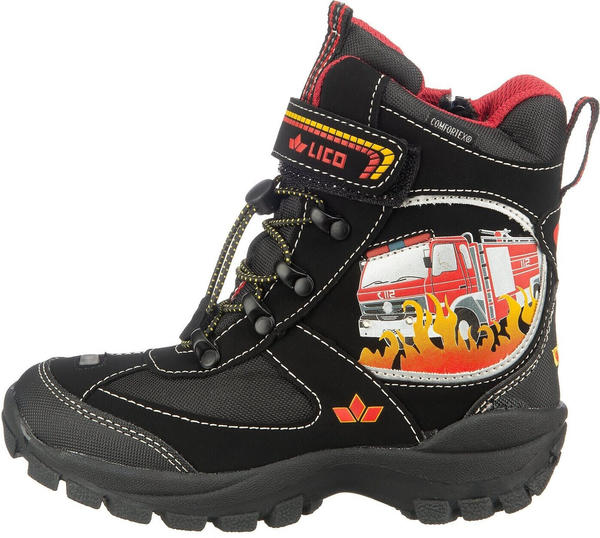 Lico Boots Hot vs Blinky Kids (300208) black/red/yellow