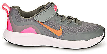 Nike Wearallday CF Kids smoke grey/pink glow/off-noir/metallic copper
