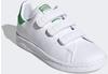 Adidas Stan Smith Cloud White/Cloud White/Green Kinder