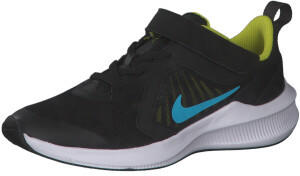 Nike Downshifter 10 (CJ2067) black/chlorine blue/high voltage