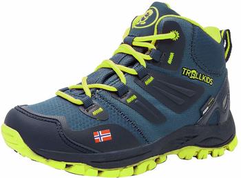 Trollkids Kids Rondane Hiker Mid navy/lime